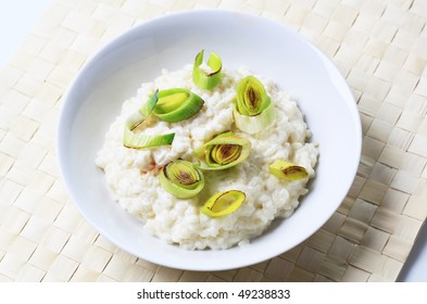 Rice Pudding With Leek