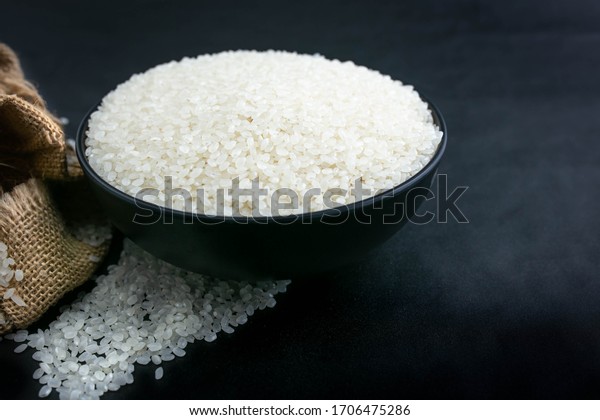 Rice used for sushi. Short Grain Sushi Koshihikari\
Rice. Japanese rice.