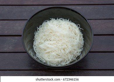 Rice Vermicelli Or Name Thai Noodle