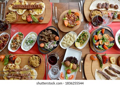 Rich Table Meat Salads Appetizers Stock Photo 1836255544 | Shutterstock