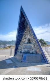 Richard Byrd memorial in Wellington, New Zealand