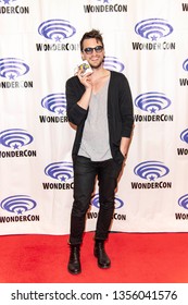 Richard Harmon Attends 2019 WonderCon - 2019 WonderCon - CW's 