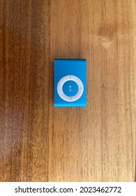 Richmond B.C Canada 08-08-2021 IPod Shuffle Blue