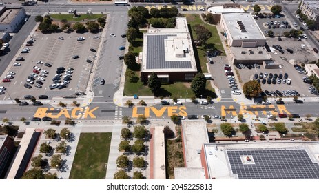 Richmond, California, USA - July 22, 2021: Aerial View Of A 