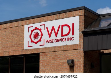 Richmond Hill, ON, Canada - August 23, 2021: WDI Wise Device headquarters in Richmond Hill, ON, Canada. WDI is a manufacturer of innovative microscopy automation and imaging solutions.