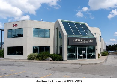 Richmond Hill, On, Canada - August 23, 2021: Paris Kitchens Headquarters In Richmond Hill, On, Canada. Paris Kitchens Is A Cabinet Maker,  A Division Of The Sanderson-Harold Company 