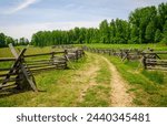 The Richmond National Battlefield Park commemorating 13 American Civil War sites around Richmond, Virginia, USA