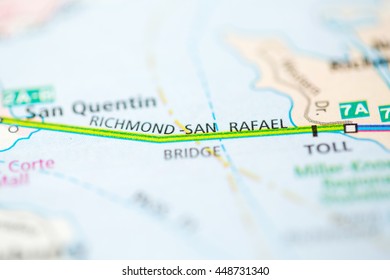 Richmond - San Rafael Bridge. California. USA