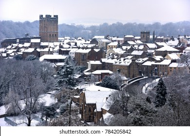 Richmond,Yorkshire, In The Snow