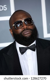 Rick Ross At The 55th Annual GRAMMY Awards, Staples Center, Los Angeles, CA 02-10-13