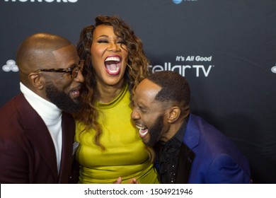 Rickey Smiley, Yolanda Adams, And Freddie Jackson - Attends 2019 Black Music Honors At Cobb Energy Performing Arts Centre On September 5th, 2019  In Atlanta, Georgia - USA