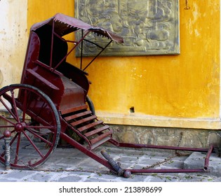 Rickshaw.  Hoi An. Vietnam