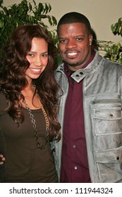 Ricky Bell And Wife Amy At The Top X Calendar Release Pre-Oscar Party Hosted By Denyce Lawton And Wesley Jonathan, Loggia, Hollywood, CA 02-23-07