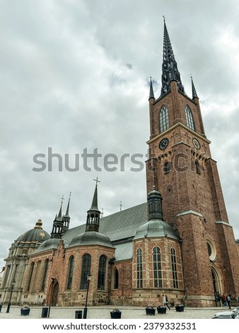Riddarholmskyrkan (Riddarholmen Church) is the church of the former medieval Greyfriars Monastery in Stockholm, Sweden. The church serves as the final resting place of most Swedish monarchs.