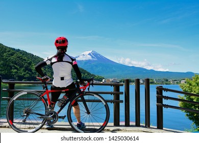 Ride A Bicycle In Mt Fuji Kawaguchiko