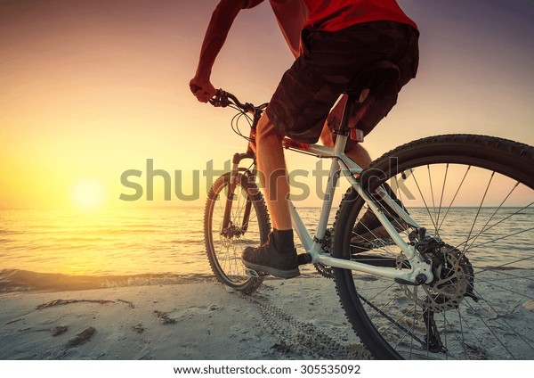 bike on the beach