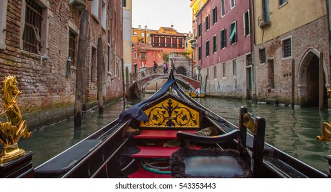 Ride On A Gondola In Venice