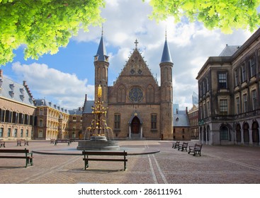 Riderzaal Of Binnenhof - Dutch Parliamentat Summer Day, The Hague, Holland