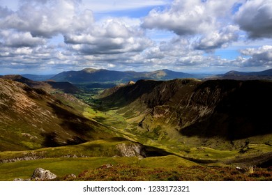 The Ridgeline Of Maiden Moor And High Spy