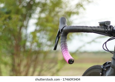 Riding a bicycle for exercise .