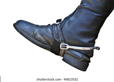 Riding Boot Isolated