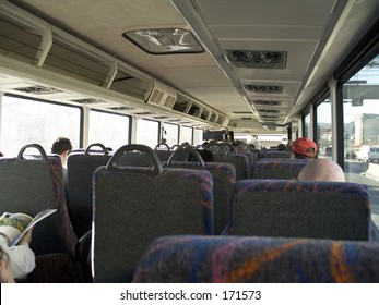 Riding The Bus

This Shot Was Taken From The Back Seat Of The Bus.