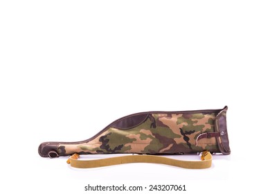 Rifle Case Isolated On White