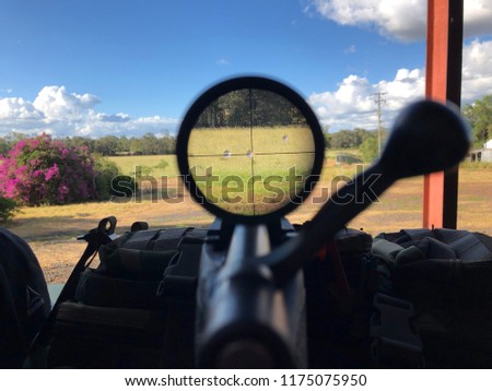 Rifle Scope Downrange
