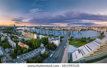 Similar – Moldau und Prag bei Sonnenaufgang