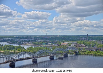 Riga Landscape Latvia Stock Photo 1023164950 | Shutterstock