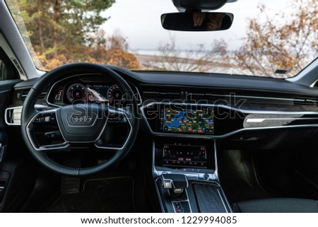 Riga Latvia 14 November 2018 Audi Stock Photo Edit Now 1229994085