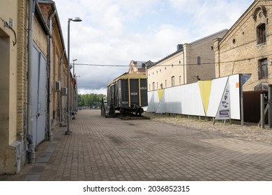 Riga, Latvia. August 2021. Details Of The Interior Of The Riga Ghetto And Latvian Holocaust Museum In The City Center