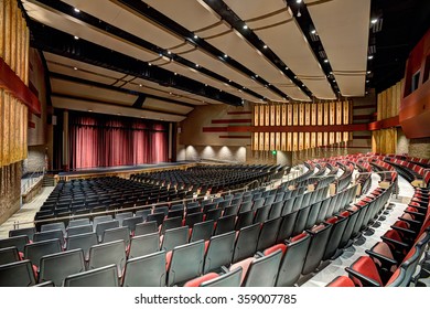 Rigby, Idaho, USA Sep. 13, 2014 A Modern Theater In A High School