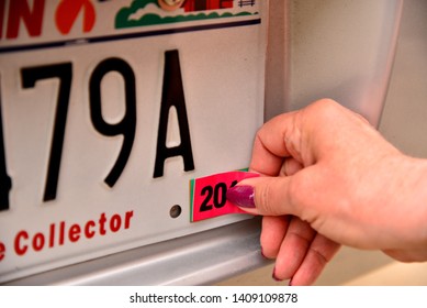 year stickers for license plates