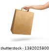 delivery bag with hand