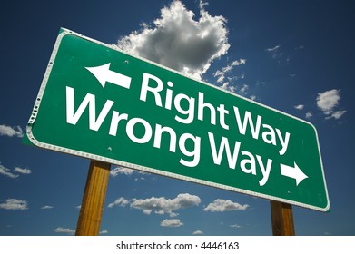 9,665 Right way wrong way Images, Stock Photos & Vectors | Shutterstock