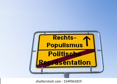 Right Wing Populism Political Representation german "Rechtspopulismus Politische Repräsentation"