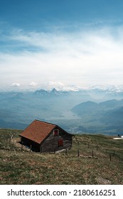 The Rigi Mountain Of Switzerland