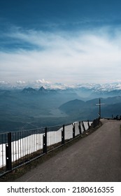 The Rigi Mountain Of Switzerland