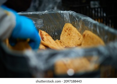 Rigua El Salvador Typical Traditional Food Mass Produced