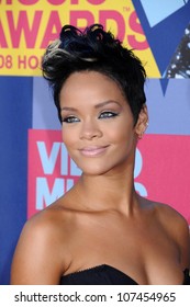 Rihanna  At The 2008 MTV Video Music Awards. Paramount Pictures Studios, Los Angeles, CA. 09-07-08