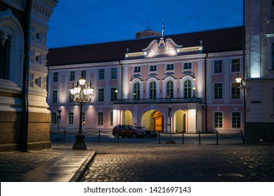 Riigikogu Building In Tallinn. Estonia.