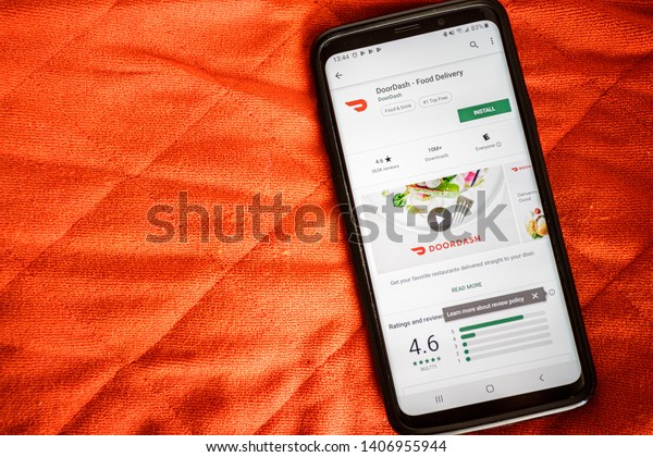 Rijeka Croatia May 24 2019 Doordash Stock Photo Edit Now