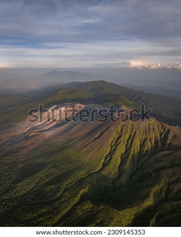 Rincon de la Vieja Volcano aerial view 2
