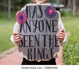 Ring Bearer Sign