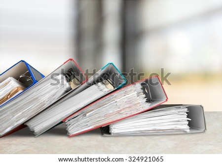 Ring Binders.
