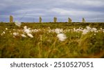 Ring of Brodgar ia a stone circle dating from the late Neolithic period, with ditch and causeways.