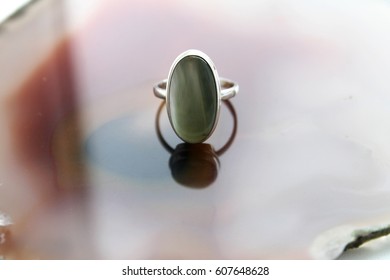 Ring With Cat's Eye