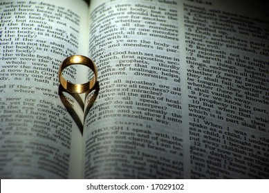 2,203 Wedding Ring On Bible Stock Photos, Images & Photography 