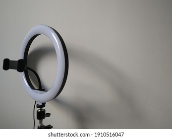 Ring Light Used To Illuminate Your Content